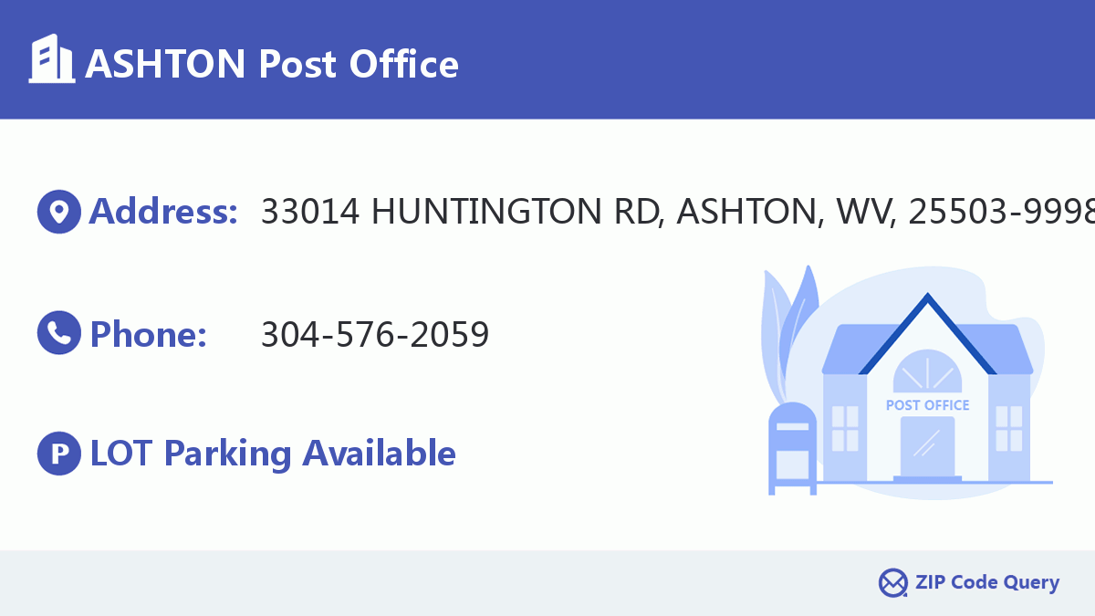 Post Office:ASHTON