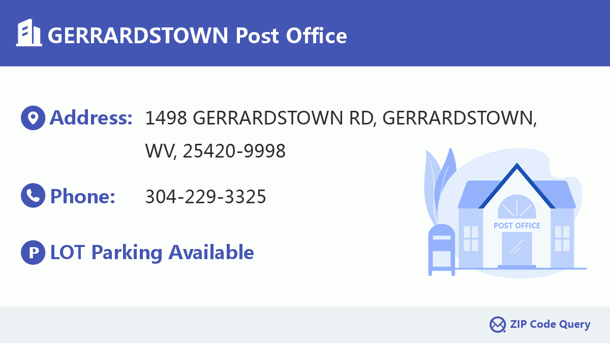 Post Office:GERRARDSTOWN