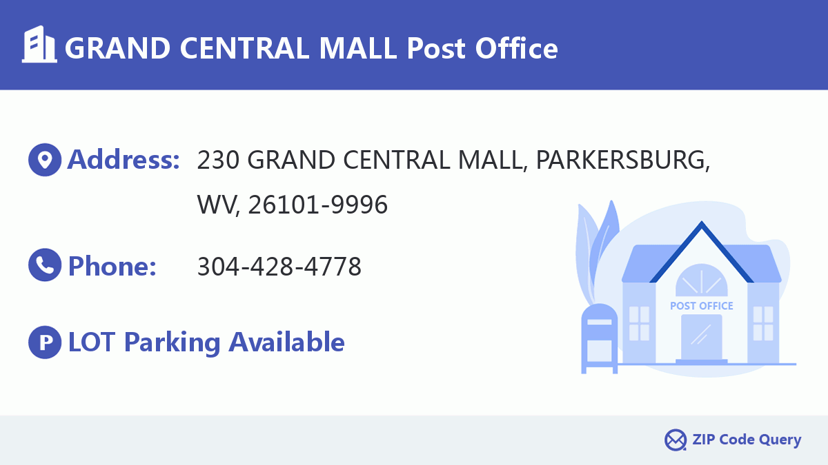 Post Office:GRAND CENTRAL MALL