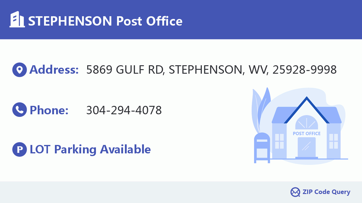 Post Office:STEPHENSON