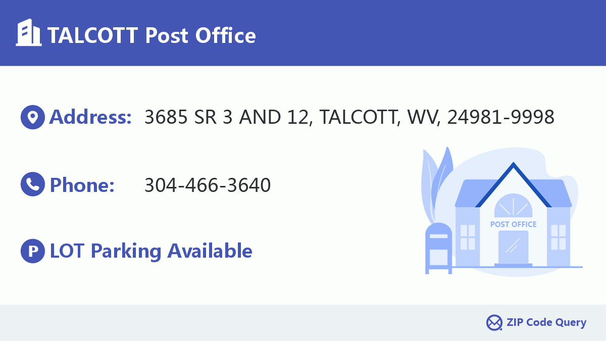 Post Office:TALCOTT