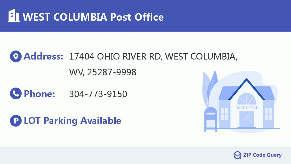 Post Office:WEST COLUMBIA